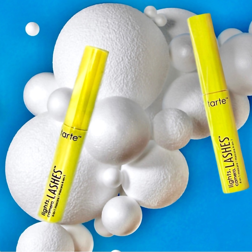 2 - Tarte mini sugar rush lights, camera, lashes 4-in-1 mascaras. (2 pcs)